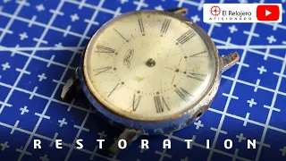 Restoration of vintage russian watch [Destroyed Watch]