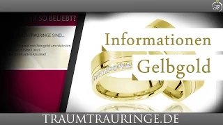 Trauringe aus Gelbgold - TraumTrauringe.de