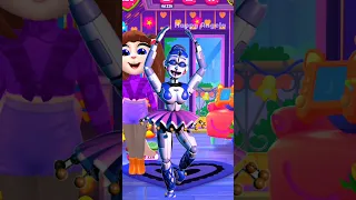 Ballora from Fnaf💙💜 Angela 2 makeover #mytalkingangela2 #fivenightsatfreddys #ballora #viral