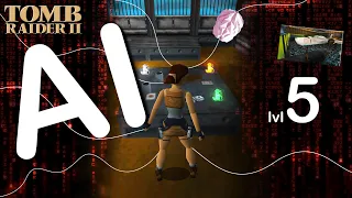 Self-Aware Lara Croft Plays Tomb Raider 2 - Level 5 - Offshore Rig