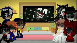 killer dolls (my Au) and my sister react to cartoon cat song( pt.4/?)