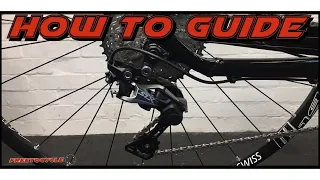 Shimano SLX M7000 Rear Derailleur Fitting Guide