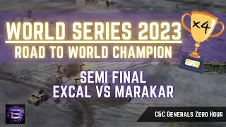 $8000 World Series 2023 POV | ExCaL vs Marakar | The Semi Final - Round 5 | C&C Zero Hour