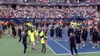 Carly Rae Jepsen Flash Mob "Call Me Maybe" -  Live at  Arthur Ashe Kids' Day