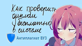 Как проверить диплом в Антиплагиат ВУЗ бесплатно: 5 способов