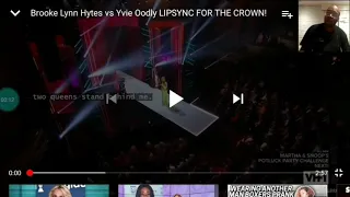 Brooklyn Hytes vs Yvie Oddly Lipsync ( reaction)
