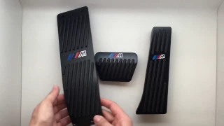 Накладки на педали BMW M-performance черные без сверления