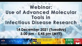 Webinar   Use of Advanced Molecular Tools in Infectious Diseases Research