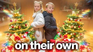 Gaby and Alex Decorating Christmas Tree on Their own for a First Time!