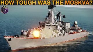 How Well Defended Was The Russian Slava Class Cruiser "Moskva"? | DCS