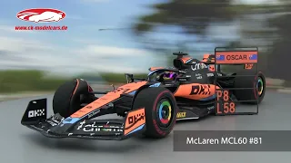 ck-modelcars-video: Oscar Piastri McLaren MCL60 #81 8th Australien GP Formel 1 2023 1:18 Minichamps