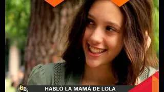 Habló la mamá de Lola - Telefe Noticias
