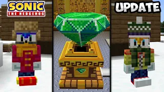 Minecraft Sonic DLC Update: Sonic Movie 2, New Skins, New Zone & More!