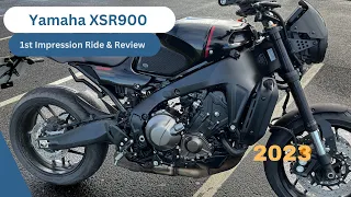 Yamaha XSR900 1st impression ride and review.