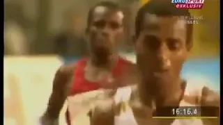 Men's 10000m World Record - Kenenisa Bekele - 26:17.53 - 26 August 2005