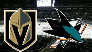 San Jose Sharks vs Vegas Golden Knights 2018 play off