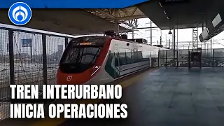 No se fue el tren... Inicia operaciones primer tramo del México-Toluca