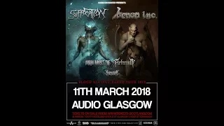 Venom Inc (ENG) - Live at Audio, Glasgow 11th March 2018 FULL SHOW HD
