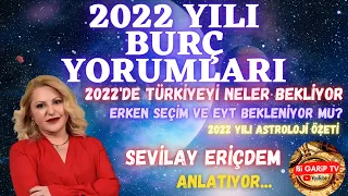 Что ждет Турцию в 2022 году? | Гороскоп на 2022 год | 2022 Турция Астрология | Севилай Эрикдем