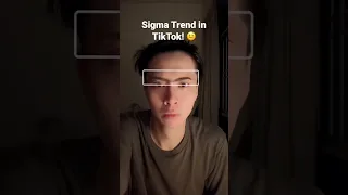 Sigma Trend In TikTok 😂 Random Eyebrows Filter 🤨 #shorts #viral #funny #trending #popular #new