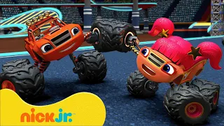 Blaze and the Monster Machines | Blaze e Stripes Resgatam Bebês! | Nick Jr. em Português