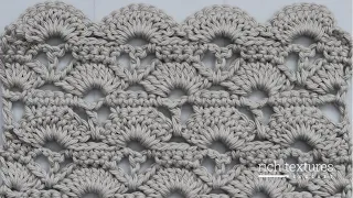 Beautiful Shells Stitch | How to Crochet