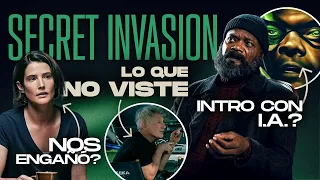 SECRET INVASION: TODO lo que NO VISTE | CAPITULO 1 | Inteligencia Artificial Referencias Easter eggs