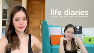 LIFE DIARIES: Collective Luxury haul, Events & my 25th birthday 🥳🛍️🪩⎜Tin Aguilar