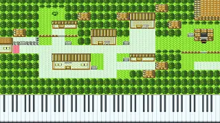 Azalea Town / Blackthorn City - Pokemon G/S/C - Piano Tutorial