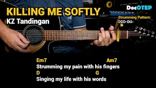 Killing Me Softly - KZ Tandingan (Guitar Chords Tutorial with Lyrics)