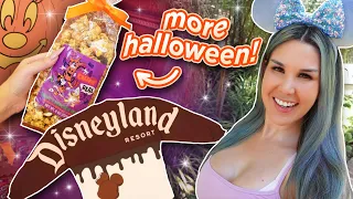 FIRST HALLOWEEN TREAT SIGHTING! 👻 Plus Tons of NEW MERCH & SEASONAL FOOD! Disneyland Vlog