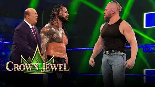 WWE - Brock Lesnar vs Roman Reigns - Crown Jewel 2021