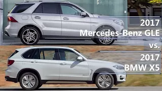 2017 Mercedes-Benz GLE vs 2017 BMW X5 (technical comparison)