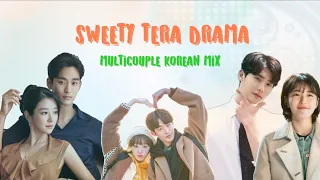 Sweety Tera Drama || Multicouple || Korean Mix Hindi Song