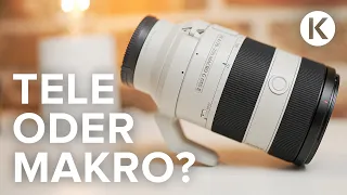 Sony 70-200 f/4 OSS G II - Tele oder Makro?