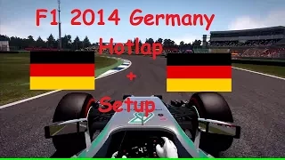 F1 2014 Germany Hotlap + Setup 1:14.559