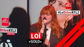 Loï interprète "Gold" dans #LeDriveRTL2 (21/09/23)