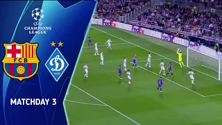 Barcelona vs Dynamo Kiev (2-0) Champions League 21/22 Full Match Highlights 2021