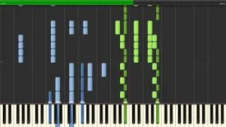 Clint Mansell - Requiem for a Dream Lux Aeterna [Difficult version] (Piano Tutorial | Synthesia)