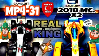 Asphalt 8 - 2018 McLaren X2 vs McLaren MP4-31 PROF. TEST