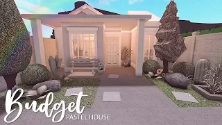 BLOXBURG: *no gamepass* Budget Pastel House 21k l tour + speedbuild ♡