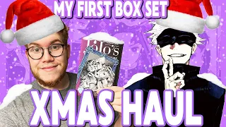 My Xmas MANGA Haul! 🎄 30+ Manga Volumes and Box Sets 😱🤯  Jujutsu Kaisen, Jojo's and more
