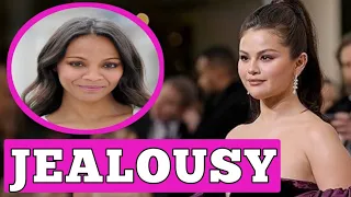 JEALOUSY 🛑 Selena Gomez cries after Emilia Perez's film received a several-minute standing reward.