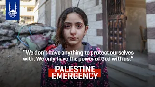 Gaza: 10 year old Palestinian girl breaks down - Islamic Relief USA