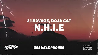 21 Savage, Doja Cat - n.h.i.e | 9D AUDIO 🎧