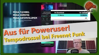 Freenet Funk: nur noch 15 Mbit/s für Unlimited Kunden