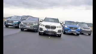 2019 Audi Q7 vs BMW X5 vs Land Rover Discovery vs Volvo XC90 vs Volkswagen Touareg