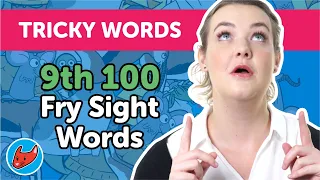 100 Tricky Words #16 | Fry Words | 9th 100 Fry Sight Words | Made by Red Cat Reading