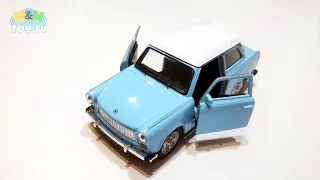 Series of Unboxing and Presenting Diecast Cars. TRABANT 601 - WELLY