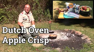 Dutch Oven Apple Crisp